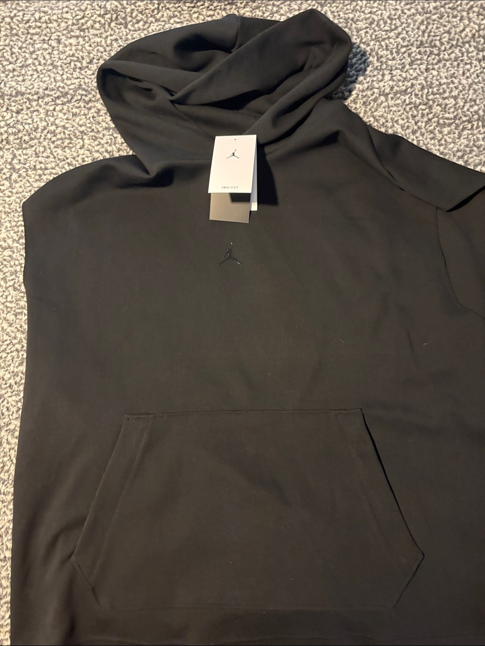 Nike Jordan Size XXL Black Sleeveless Hoodie NWT!